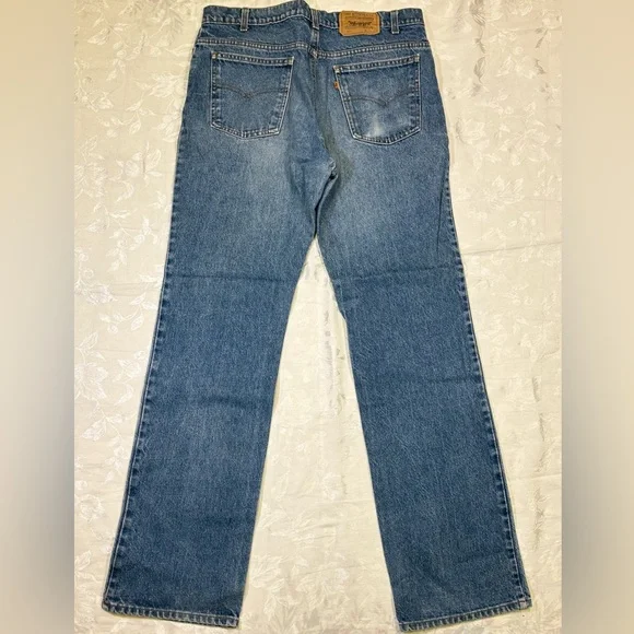 Vintage Levi’s 517 Orange Tab Jeans - Picture 3 of 6